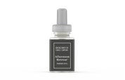 A small bottle labeled “Pura + Bridgewater Fragrance Refill - Afternoon Retreat” by Bridgewater Candle Company, with a gray cap, for the Pura Smart Vials diffuser, set against a plain white background.