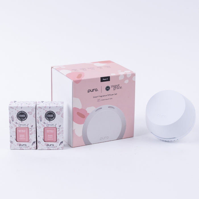 bridgewater candle company Pura + Bridgewater Sweet Grace Lover's Kit
