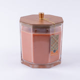 Harvest Pumpkin Holiday Large Decorative Candle