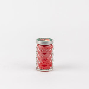 Clear Glass Votive Candle-Christmas Bliss