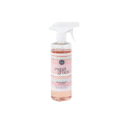 A 15.2 fl oz (450 ml) clear spray bottle of Bridgewater Candle Companys Sweet Grace Multi-Surface Cleaner features a white trigger nozzle, pink label with decorative stripes, and the signature Sweet Grace fragrance.