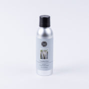 A silver spray bottle with a black cap labeled Laundry Line Non-Aerosol Room Spray by Bridgewater Candle Company, 7.5 fl oz (201 ml), eco-friendly and perfect for freshening your home’s scent with outdoor-inspired fragrance.