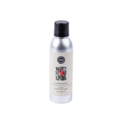 Bridgewater Candle Company’s Comfort & Joy Non-Aerosol Room Spray comes in a 7oz silver can with a black cap and features a label adorned with a red cardinal on a branch. Eco-friendly design for freshening your home.