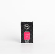 A black rectangular box of Bridgewater Candle Pura + Bridgewater Fragrance Refill in the scent "Let's Celebrate" stands upright on a white background. The front label is pink with white text—ideal for elevating your home fragrance.