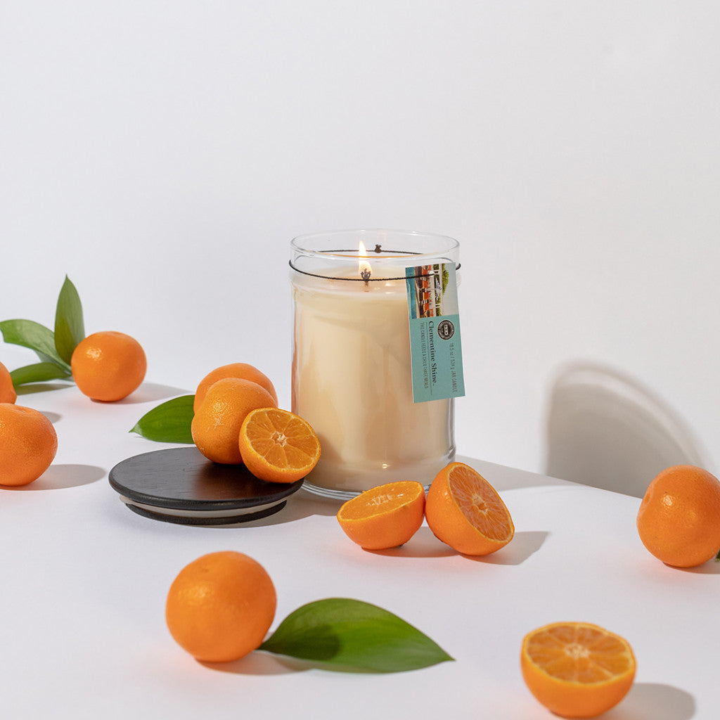 18oz Large Jar Candle-Clementine Shine